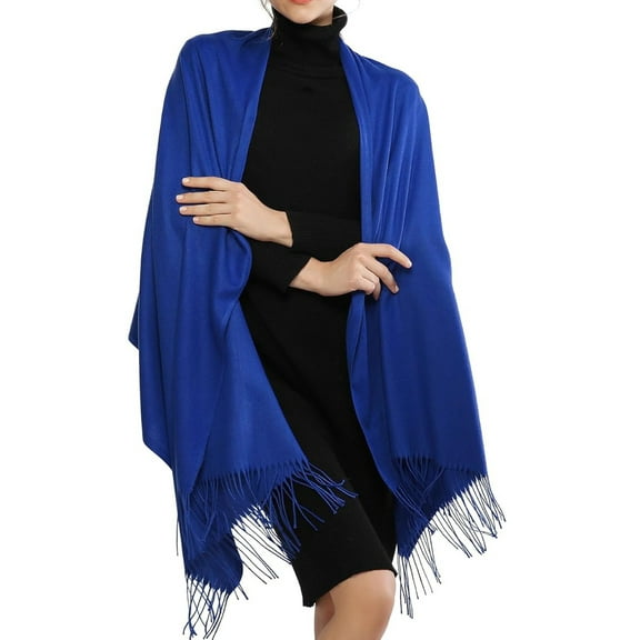 NevEND Women's Scarf Pashmina Shawls and Wraps for Evening Dress Bridesmaid Wedding Bridal Winter Warm Long Large Scarves
