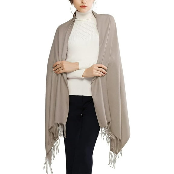 NevEND Women's Scarf Pashmina Shawls and Wraps for Evening Dress Bridesmaid Wedding Bridal Winter Warm Long Large Scarves