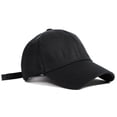 thumbnail image 1 of NevEND Baseball Cap Cotton Adjustable Size for Running Workouts and Outdoor Activities All Seasons Black Hat, 1 of 7