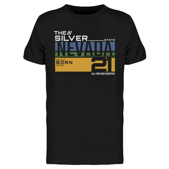 Nevada 21 T-Shirt Men -Image by Shutterstock, Male Small