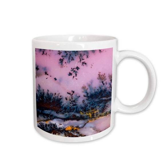 3drose, Nevada. Amethyst Sage Agate, Natural Pattern - Us29 Bja0051 - Jaynes Gallery, 11oz Mug