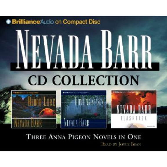 Pre-Owned Nevada Barr CD Collection: Blood Lure, Hunting Season, Flashback (Audiobook) by Nevada Barr, Joyce Bean