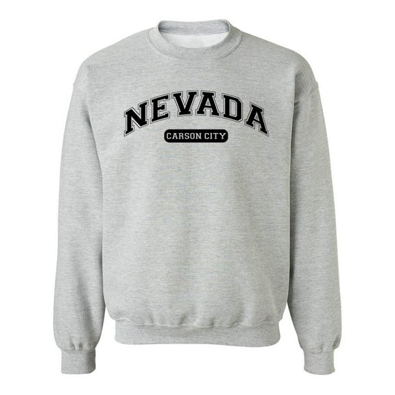 Nevada, Carson City Men Sweatshirt, Male 4X-Large