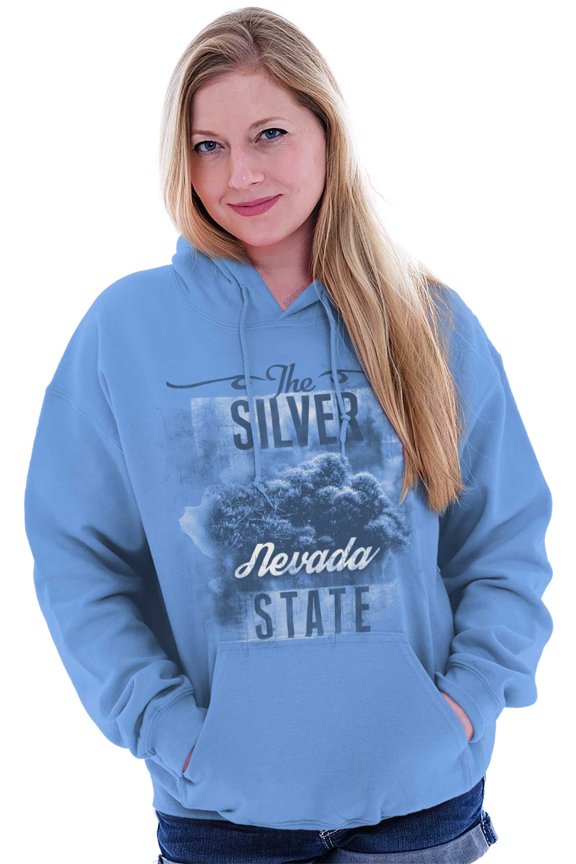 Nevada Cute State Flower Souvenir Hoodie Sweatshirt Women Brisco Brands M