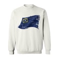 thumbnail image 1 of Nevada Flag In The Wind Sweatshirt Men -Image by Shutterstock, Male Medium, 1 of 4