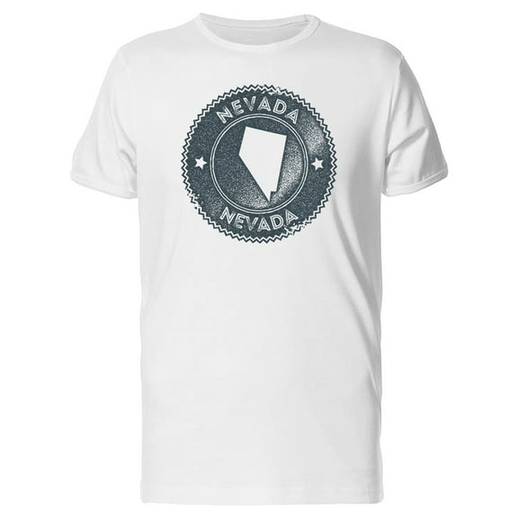 Nevada Grunge Map Tee Men's -Image by Shutterstock