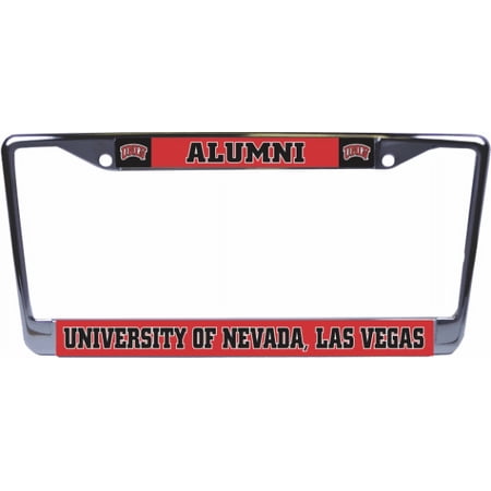 Nevada Las Vegas Alumni Glossy Print Chrome Frame