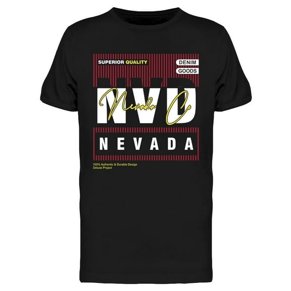 Nevada N V U  T-Shirt Men -Image by Shutterstock, Male 3X-Large