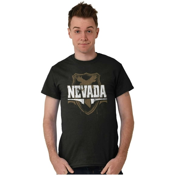 Nevada NV Pride Gameday Spirit Cool Men's Graphic T Shirt Tees Brisco Brands S