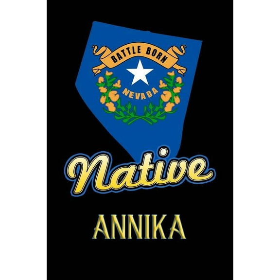 Nevada Native Annika: College Ruled Composition Book (Paperback)