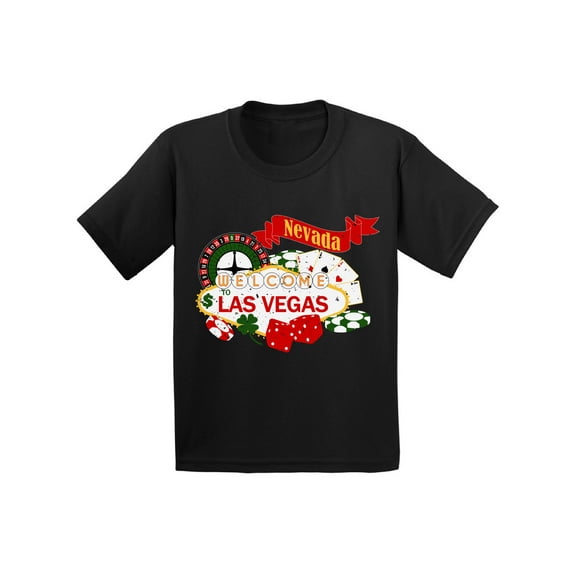 Nevada Shirt for Kids - Age 6 to 15 Years - NV State USA - Youth Graphic Novelty Souvenir