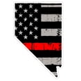thumbnail image 1 of Nevada State (C29) Thin Red Line Vinyl Decal Sticker Car/Truck Laptop/Netbook Window, 1 of 1