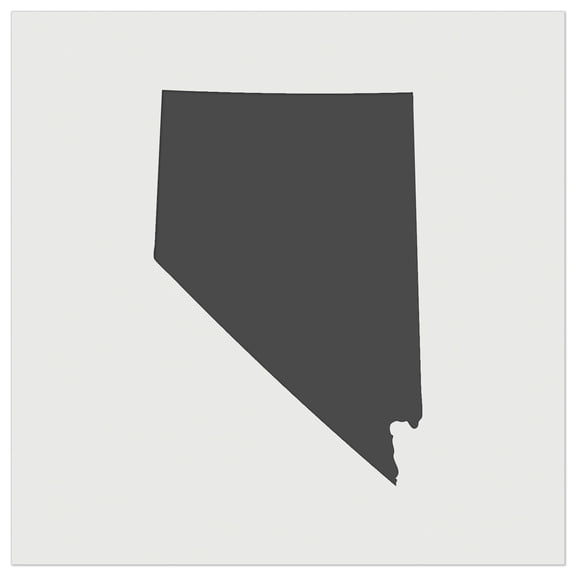 Nevada State Silhouette DIY Cookie Wall Craft Stencil - 3.5 Inch