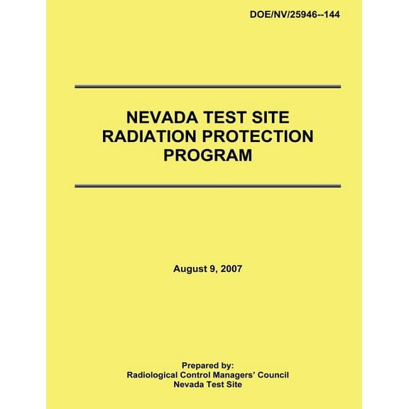 Nevada Test Site Radiation Protection Program