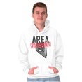 thumbnail image 1 of Nevada Top Secret Area 51 Conspiracy Unisex Plus Fleece Graphic Hoodie Brisco Brands 4X, 1 of 5
