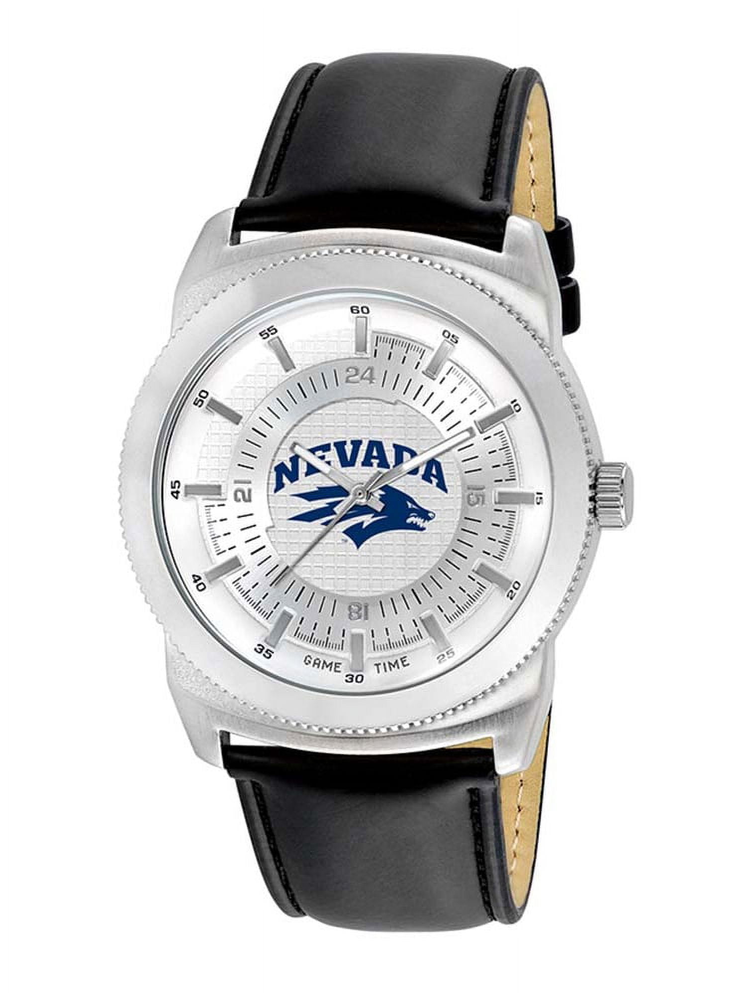 Lids Nevada Wolf Pack Enigma Silicone Strap Watch - Black | Hamilton Place