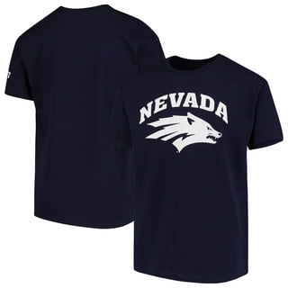 Men's Gray Nevada Wolf Pack Engineering Name Drop T-Shirt