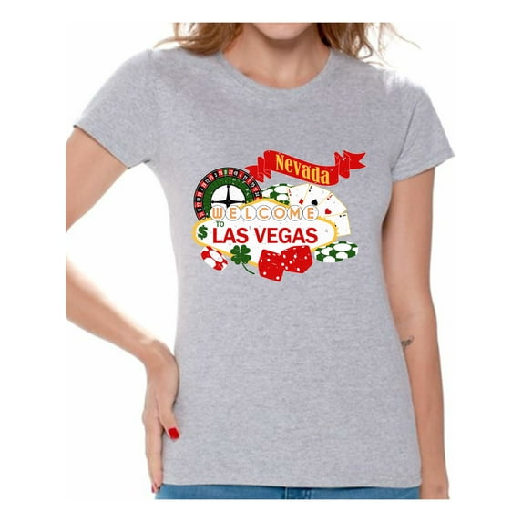 Nevada Woman Shirt - Short Sleeve - Graphic Novelty Souvenir - NV State USA Gift