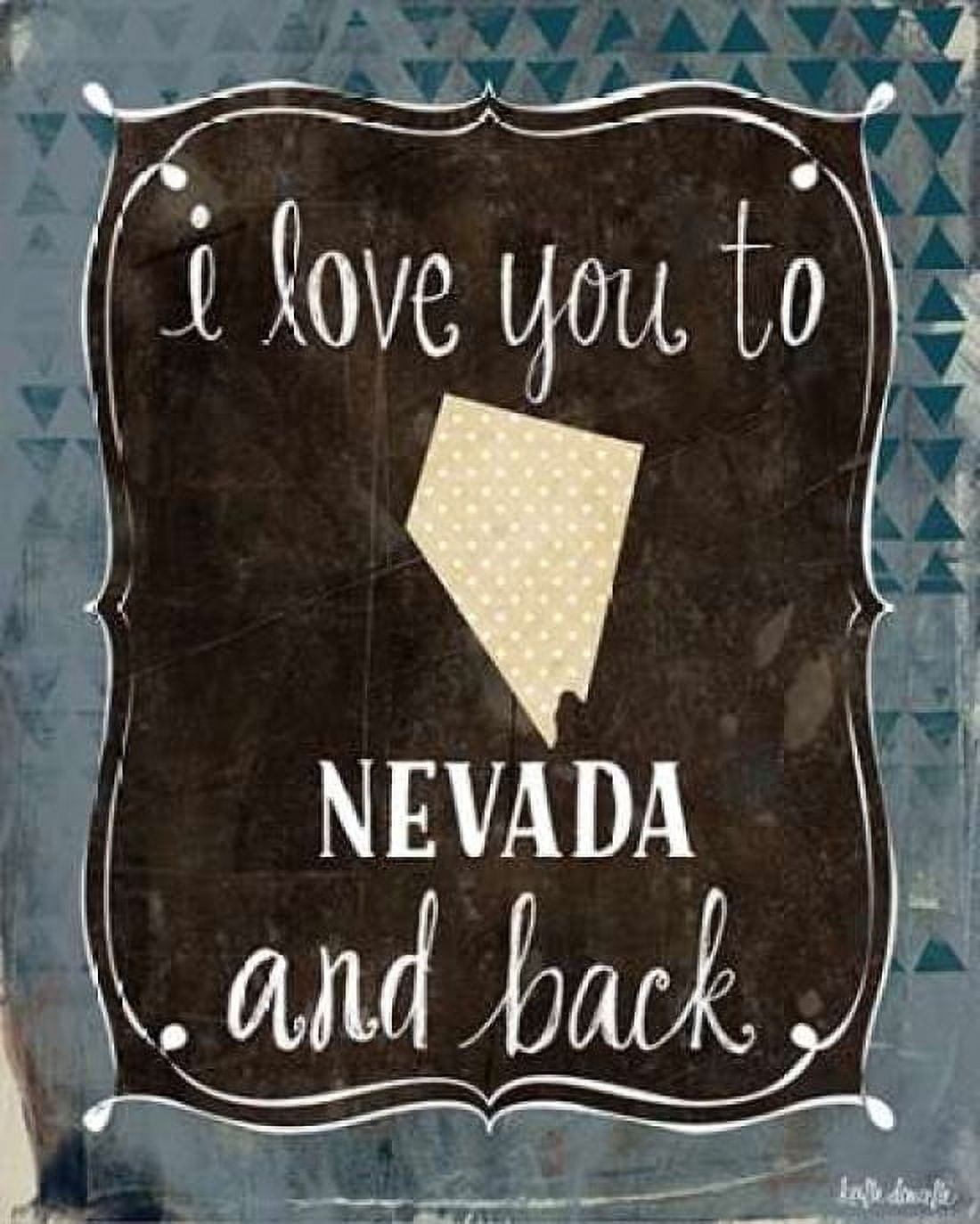 Nevada and Back Canvas Art - Katie Doucette (24 x 30)