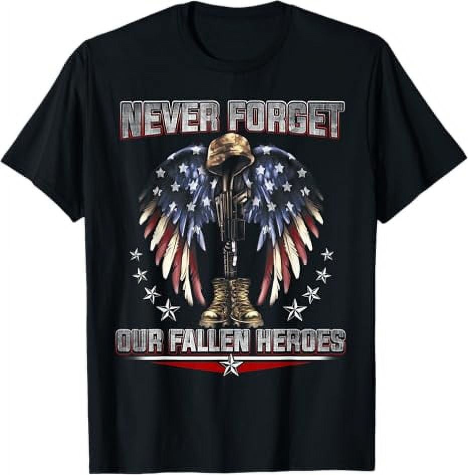 Neve Our Fallen Heroes Memorial DayVeterans Day TShirt