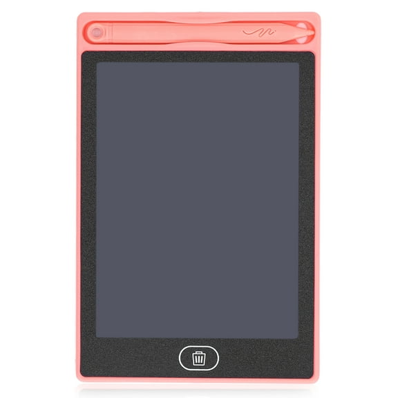NeveLance 6.5inch LCD Writing Tablet Early Education Doodle Board Drawing Tablet for 3+ Years Old(Pink )