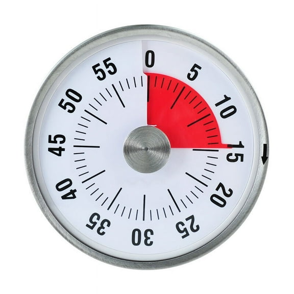 NeveLance Giant Mechanical Timer 60 Minutes Large Digits Free Standing or Magnetic Kitchen Timer, Classroom Management?Starlight