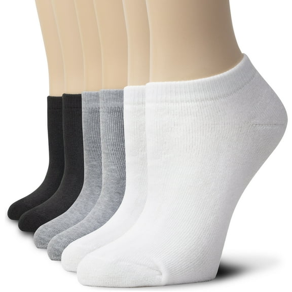 Nevend Multi-Pack Performance Heavy Cushioned Running Sports Ankle Breathable Socks For Men and Women Comfort Low Cut Quarter Athletic Socks 6 Pairs Mixed (Size 9-11)