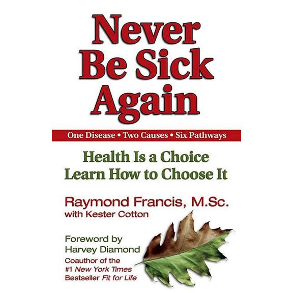 Never Be Never Be Sick Again: Health Is a Choice, Learn How to Choose It, (Paperback)