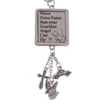 thumbnail image 1 of Never Drive Faster Than Your Guardian Angel Can Fly Car Charm, 1 of 2