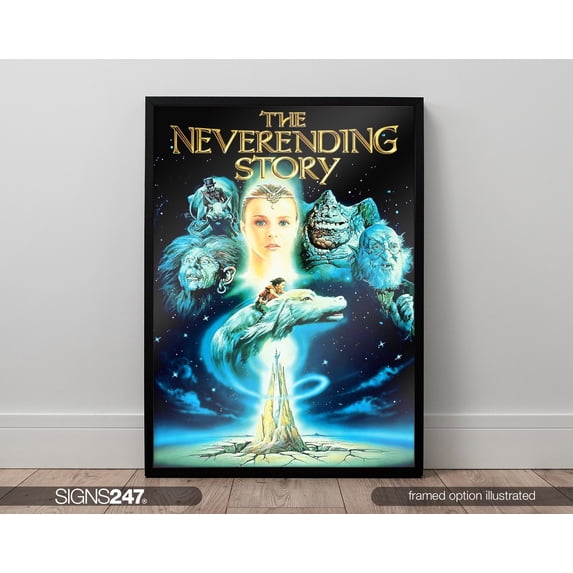 Never Ending Story Poster | Movie Poster | Movie Prints For Cinema Rooms | Wall Art | Home Decor | A0 A1 A2 A3 A4 A5