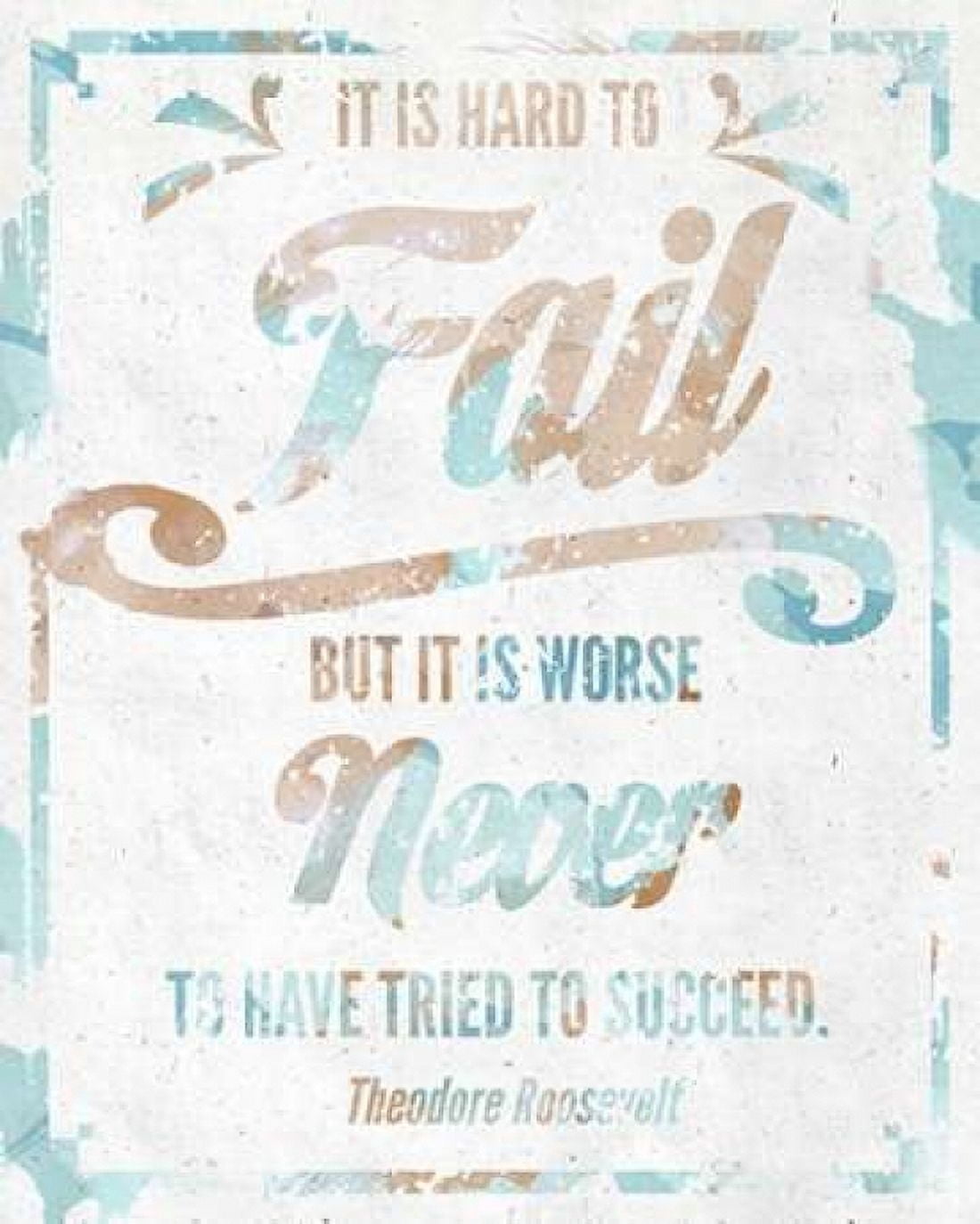 Never Fail I Canvas Art - SD Graphics Studio (24 x 30)