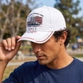 thumbnail image 1 of Never Forget 343 Hat 9/11 25th Anniversary Embroidery Baseball Hat | Memorial Dad Hat 9/11 Firefighter Tribute Remembrance Hat 9/11 Patriot Day Commemorative Trucker Hat, 1 of 5