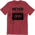 thumbnail image 1 of Never Forget Cassette Tape Old School 80s 90s Music Top Disco Dance 357 Tee Shirt, 1 of 4