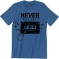 thumbnail image 1 of Never Forget Cassette Tape Old School 80s 90s Music Top Disco Dance 357 Tee Shirt, 1 of 4