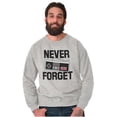 thumbnail image 1 of Never Forget Old School Video Gamer Sweatshirt for Men or Women Brisco Brands M, 1 of 6
