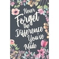 thumbnail image 1 of Pre-Owned Never Forget The Difference You've Made: Retirement & Appreciation Gifts for Women and Professionals Who Have Made a Big Impact on People's Lives. Not (Paperback) 1097783065 9781097783069, 1 of 1