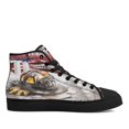 thumbnail image 1 of Never Forget Those Who Sacrificed 9 11 High Top Canvas Shoes Sneakers Black Size 11, 1 of 7