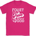 thumbnail image 1 of Never Forget We Are True Servants of God T-Shirt Christian Jesus God Tee - Pink, M, 1 of 1
