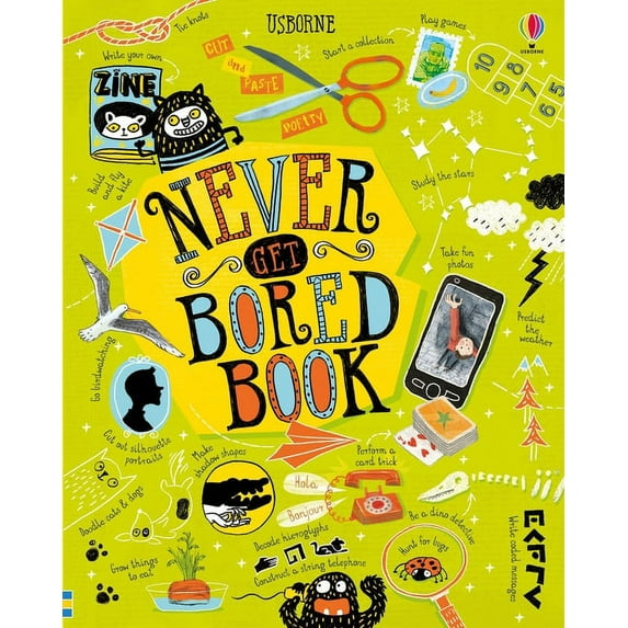 Never Get Bored Never Get Bored Book, (Hardcover)