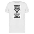 thumbnail image 1 of Never Give The Chance Quote Tee Men's -Image by Shutterstock, 1 of 1