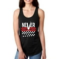 thumbnail image 1 of Never Give Up Banner Racerback Tank Women -Image by Shutterstock, Female XX-Large, 1 of 4