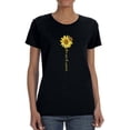 thumbnail image 1 of Never Give Up Design Women T-Shirt, Female Small, 1 of 4