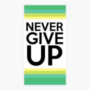 Never Give Up JW.org Sticker