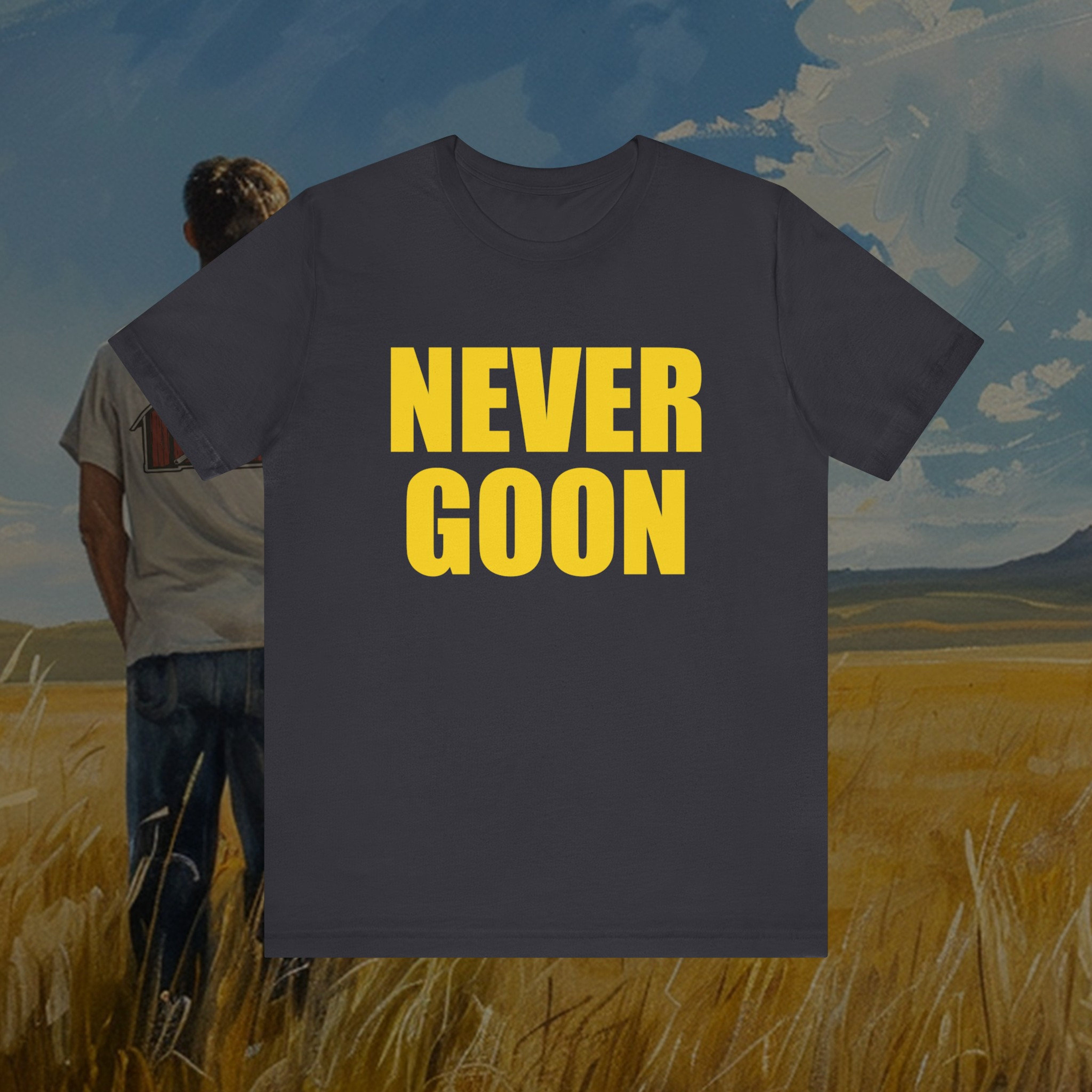 Never Goon Shirt, Funny Minion meme TShirt, minion meme shirt, funny