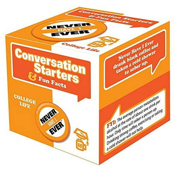 Never Have I Ever Conversation Starters, College Edition