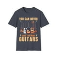 thumbnail image 1 of Never Have Too Many Guitars Guitarist Player Musician Music TShirt, 1 of 4