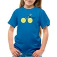 thumbnail image 1 of Never Look Back Lemon Bicycle T-Shirt Juniors -Image by Shutterstock,  x-Small, 1 of 4