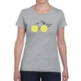 thumbnail image 1 of Never Look Back Lemon Bicycle T-Shirt Women -Image by Shutterstock, Female XX-Large, 1 of 4