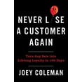 thumbnail image 1 of Pre-Owned Never Lose a Customer Again: Turn Any Sale Into Lifelong Loyalty in 100 Days (Hardcover) 0735220034 9780735220034, 1 of 1