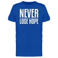 thumbnail image 1 of Never Lose Hope Tee Men's -Image by Shutterstock, 1 of 2